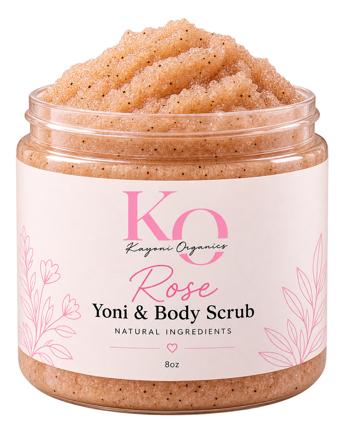 Kayoni Organics Rose Yoni & Body Scrub
