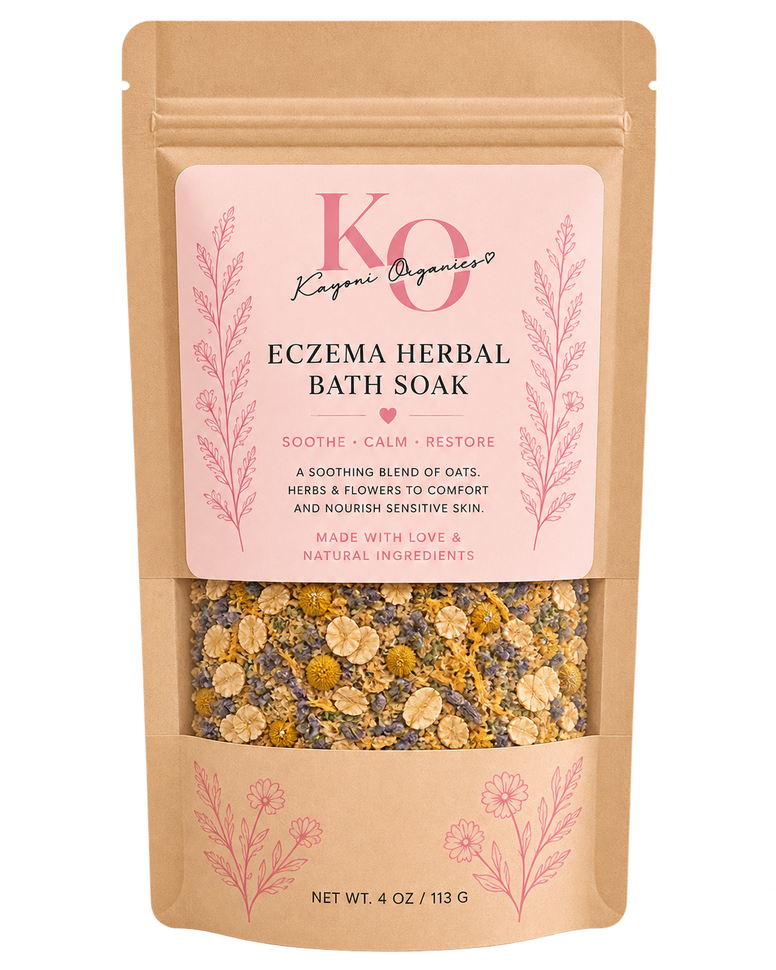 Kayoni Organics Eczema Herbal Bath Soak