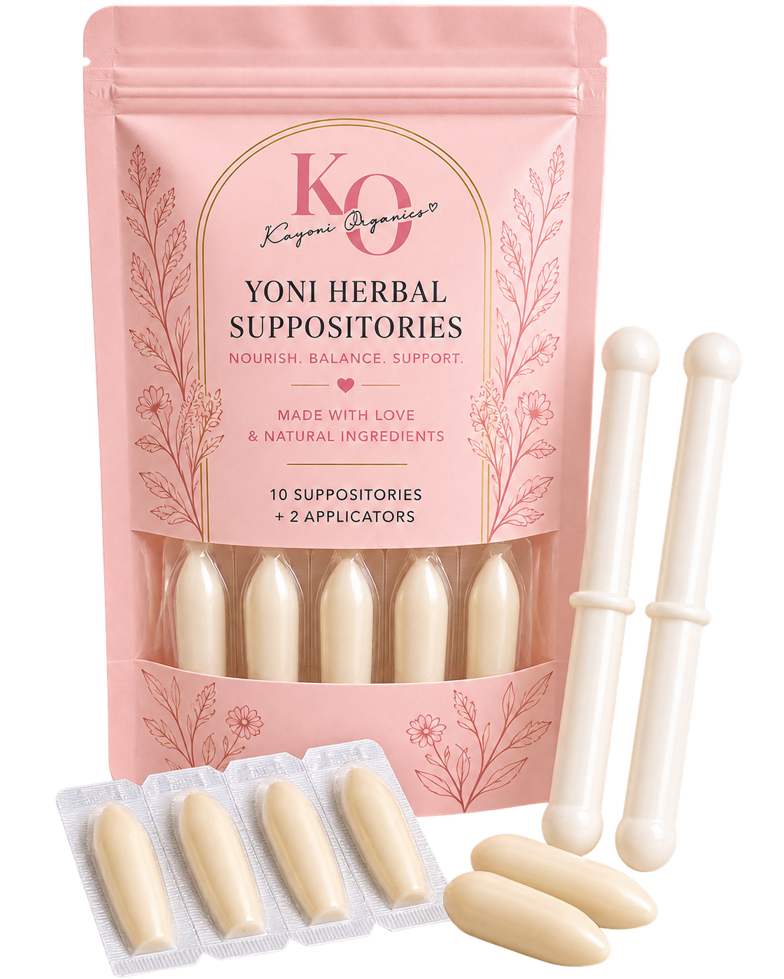 Kayoni Organics Yoni Herbal Suppositories