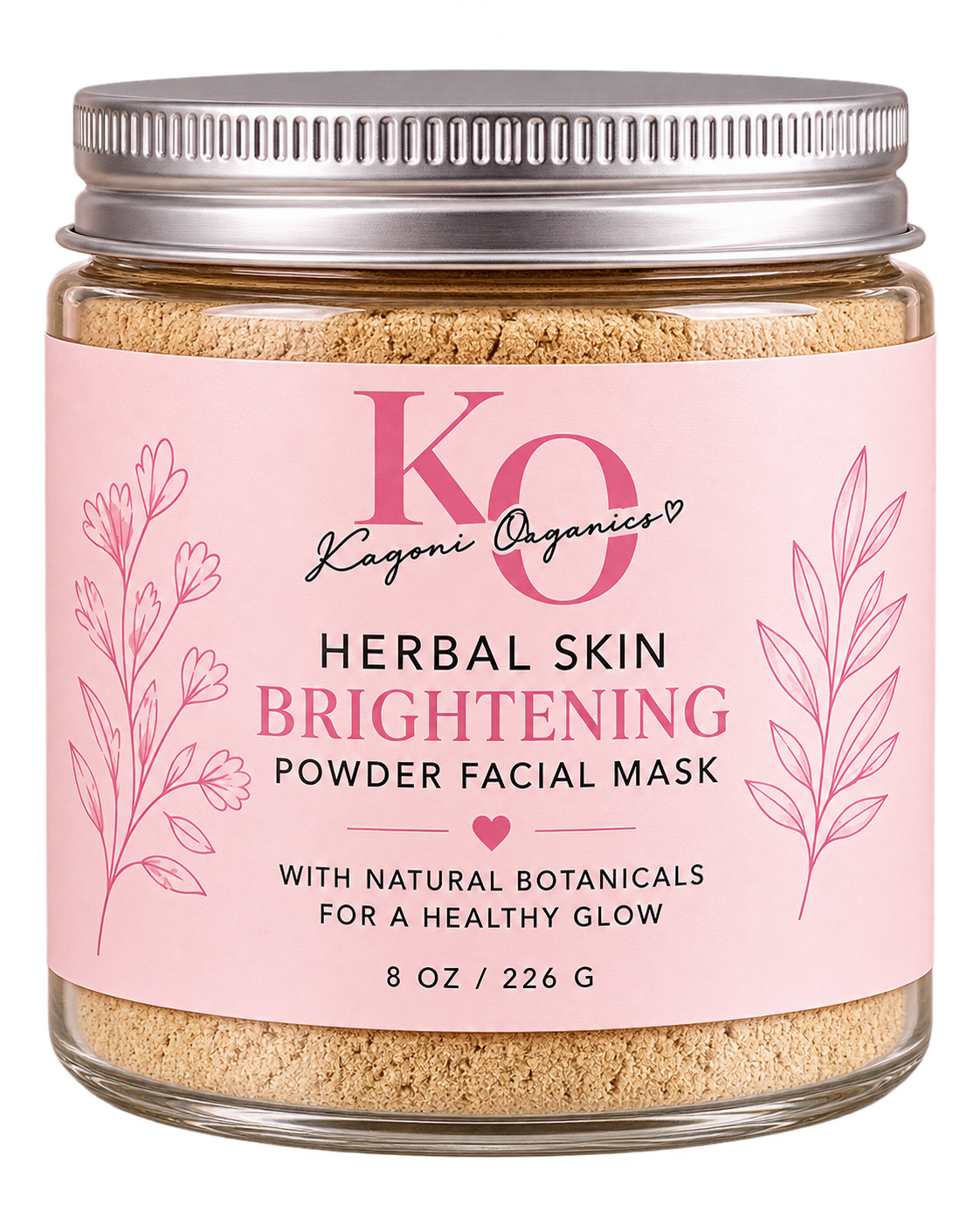 Kayoni Organics Herbal Skin Brightening Powder Facial Mask