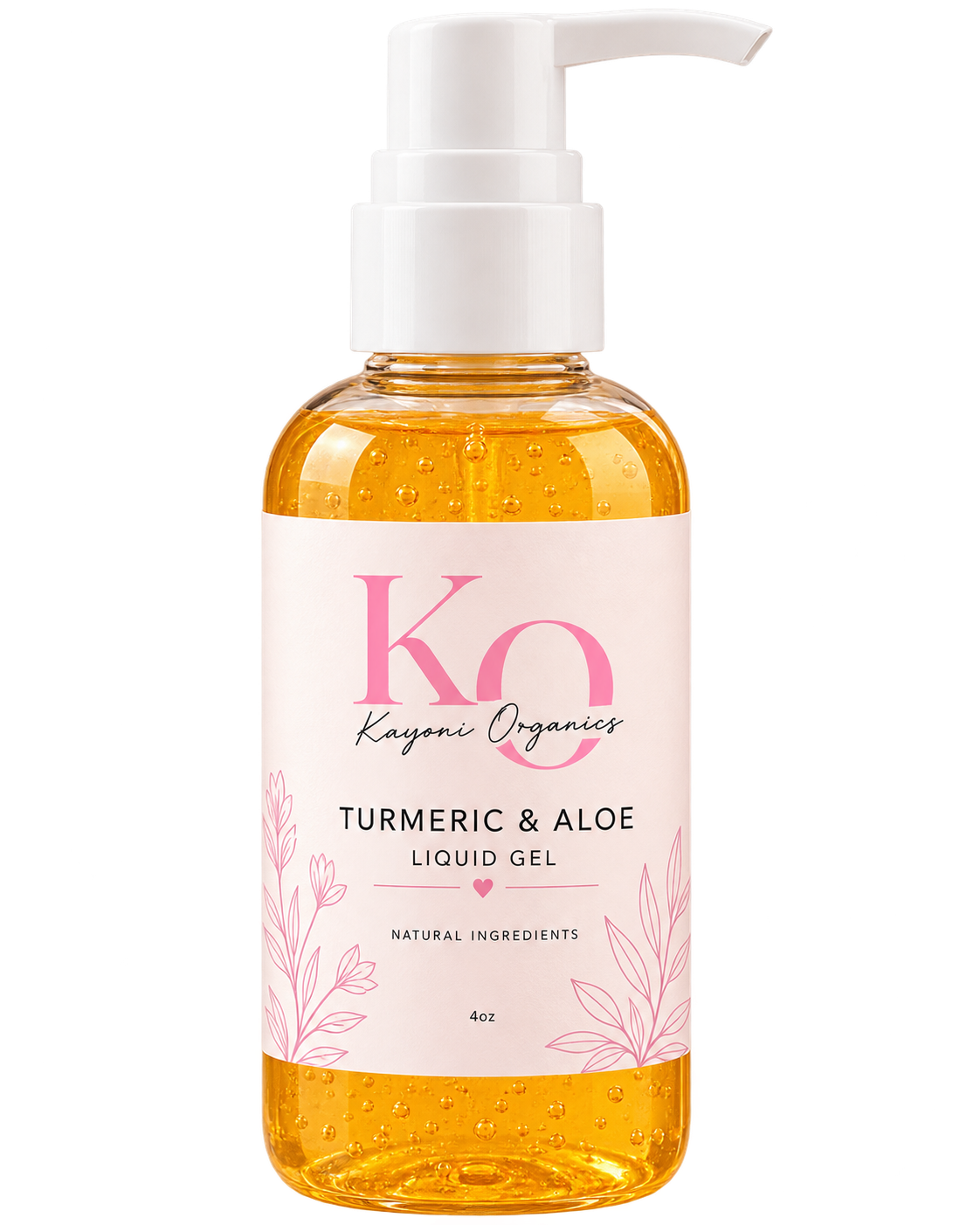 Kayoni Organics Turmeric & Aloe Liquid Gel