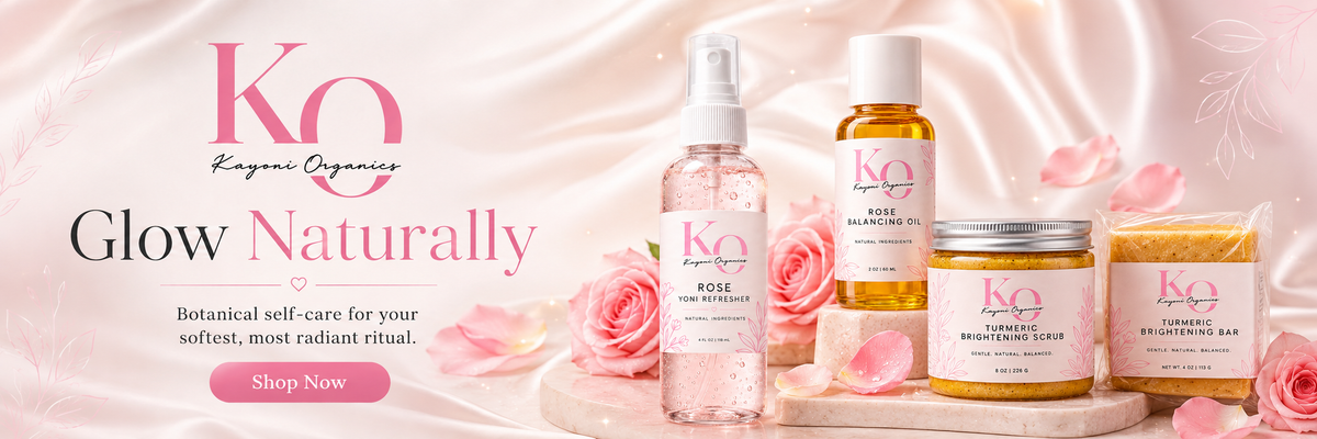 Kayoni Organics Glow Naturally hero banner